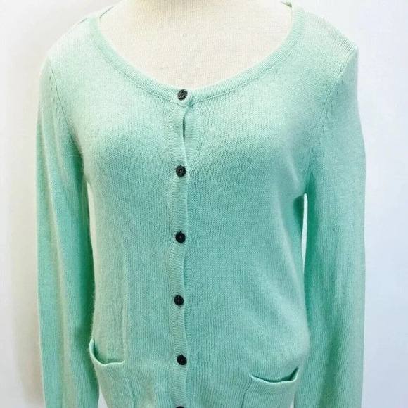 H&M Sweaters - NWT H&M BASIC Women Long Sleeve Open Front Green Casual Cardigan Sweater Small
